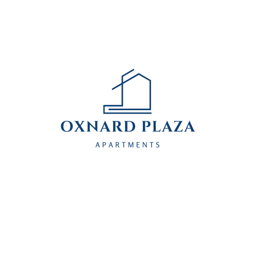 A logo for Oxnard Plaza Apartments is displayed.